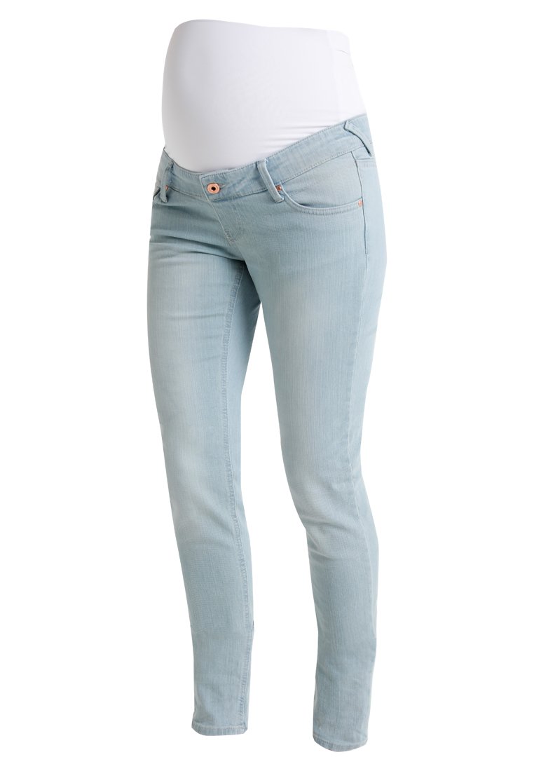 Queen Mum Slim fit jeans lichtblauw denim Queen Mum Slim fit jeans lichtblauw denim