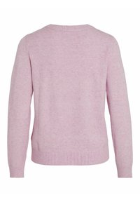 VILA VIRIL O-NECK - Stickad tröja - pastel lavender