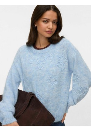 PULLOVER VMBLOSSOM  - Pulover - cashmere blue