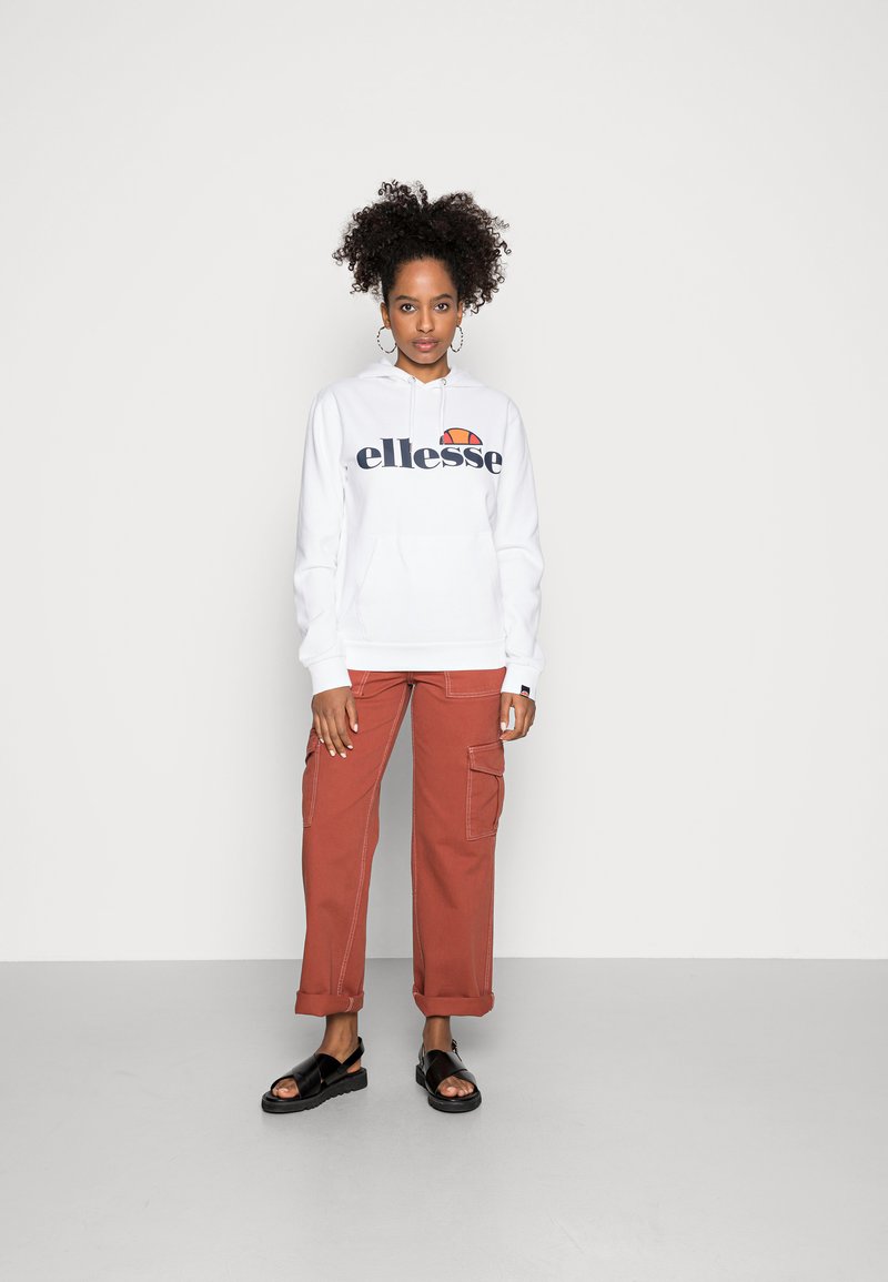 Ellesse TORICES - Felpa con cappuccio - white