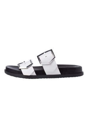 Tamaris Mules - offwhite matt