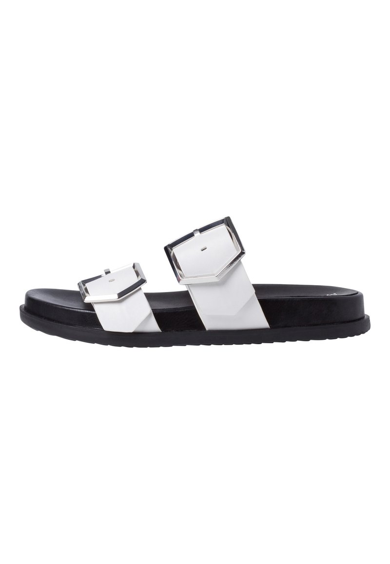 Tamaris Mules - offwhite matt