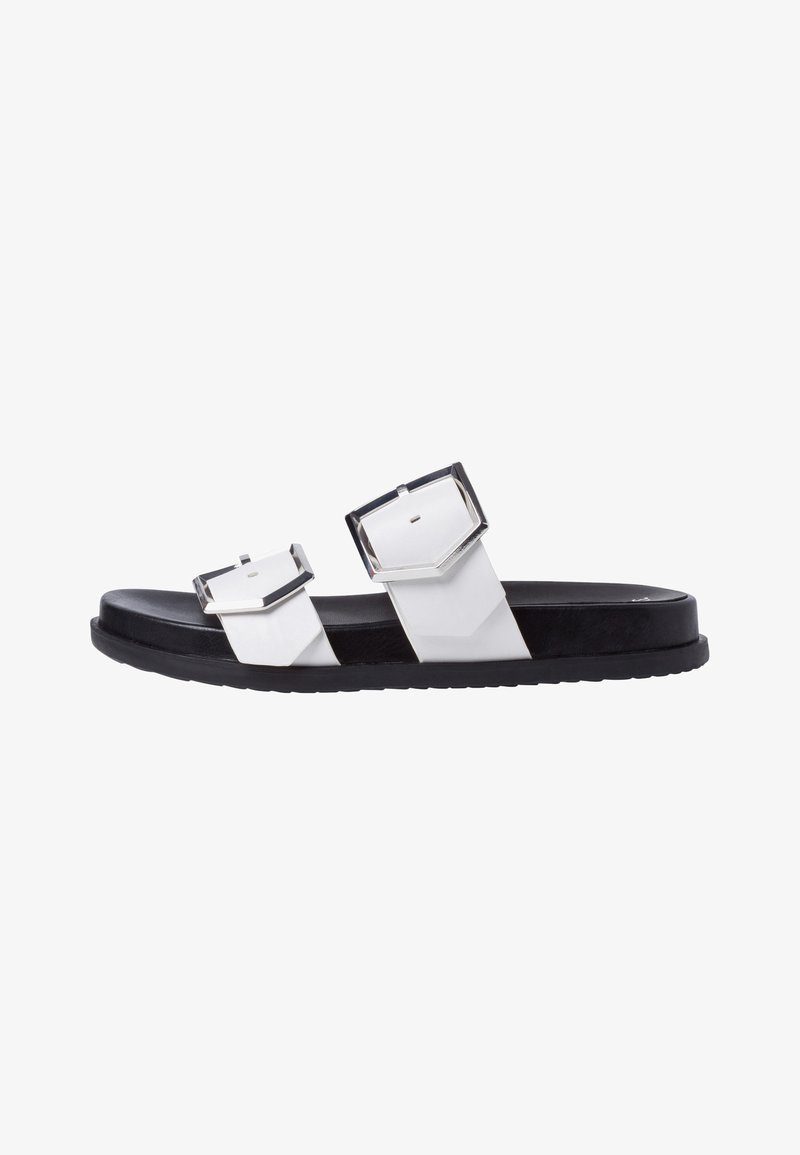 Tamaris Mules - offwhite matt