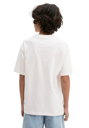 Marc O'Polo, MARC O'POLO TEENS-BOYS T-SHIRT MIT GROSSEM RÜCKENPRINT - T-shirt con stampa - white cotton