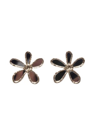 MIRROR EFFECT FLOWER - Boucles d'oreilles - gold-coloured