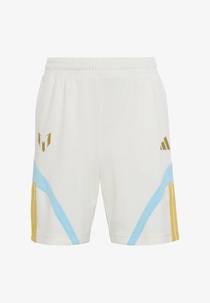 adidas Performance, MESSI HOUSE OF TIRO SHORTS KIDS - Sports shorts - off white ice blue