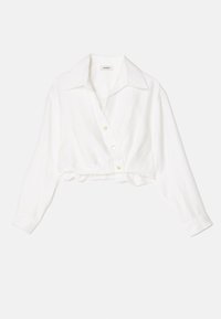 CHEMISE YEKPA PRESSIONS - Blúzka so zapínaním na gombíky - blanc