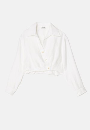 CHEMISE YEKPA PRESSIONS - Skjortebluse - blanc