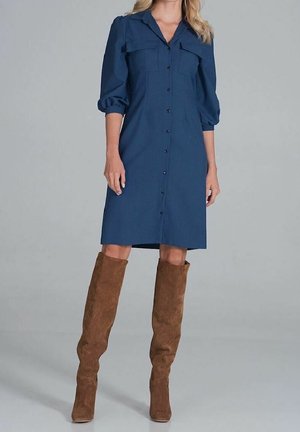 Blusenkleid - blue