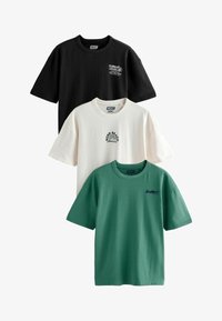 Unselected, black white green