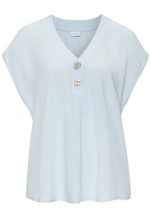 Bluse - himmelblau