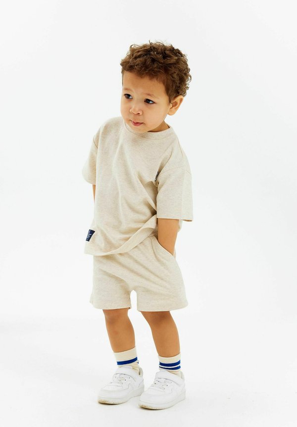 T-Shirt print - oatmeal melange