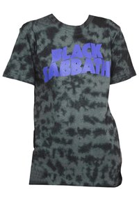 Paradiso Clothing BLACK SABBATH CLASSIC BAND LOGO DIP DYE - Print T-shirt - black