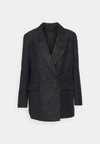 RASPBERRYBBGRANDE BLAZER - Pitkä takki - black