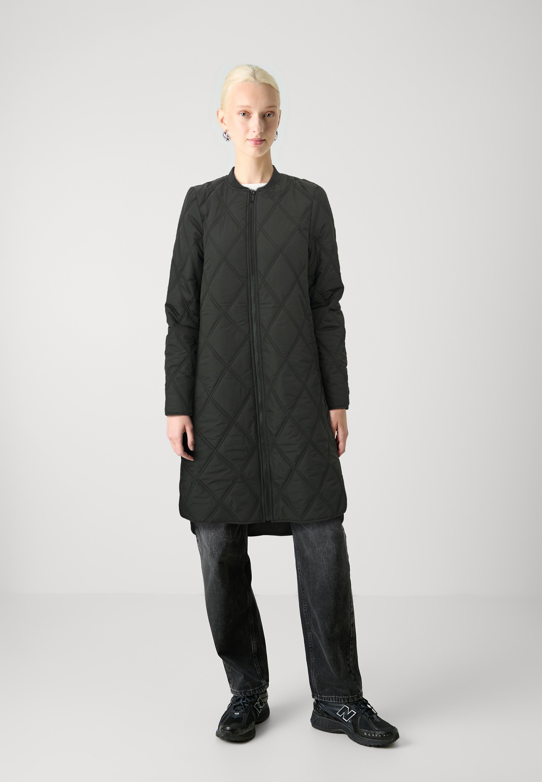 Zalando Trench Coat Vila VILA Trenchcoat Green (Pre-owned)