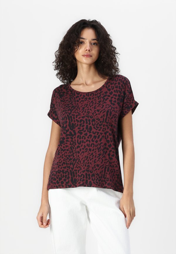 ONLMOSTER - Print T-shirt - tawny port