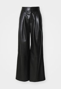 TADESA - Stoffhose - black