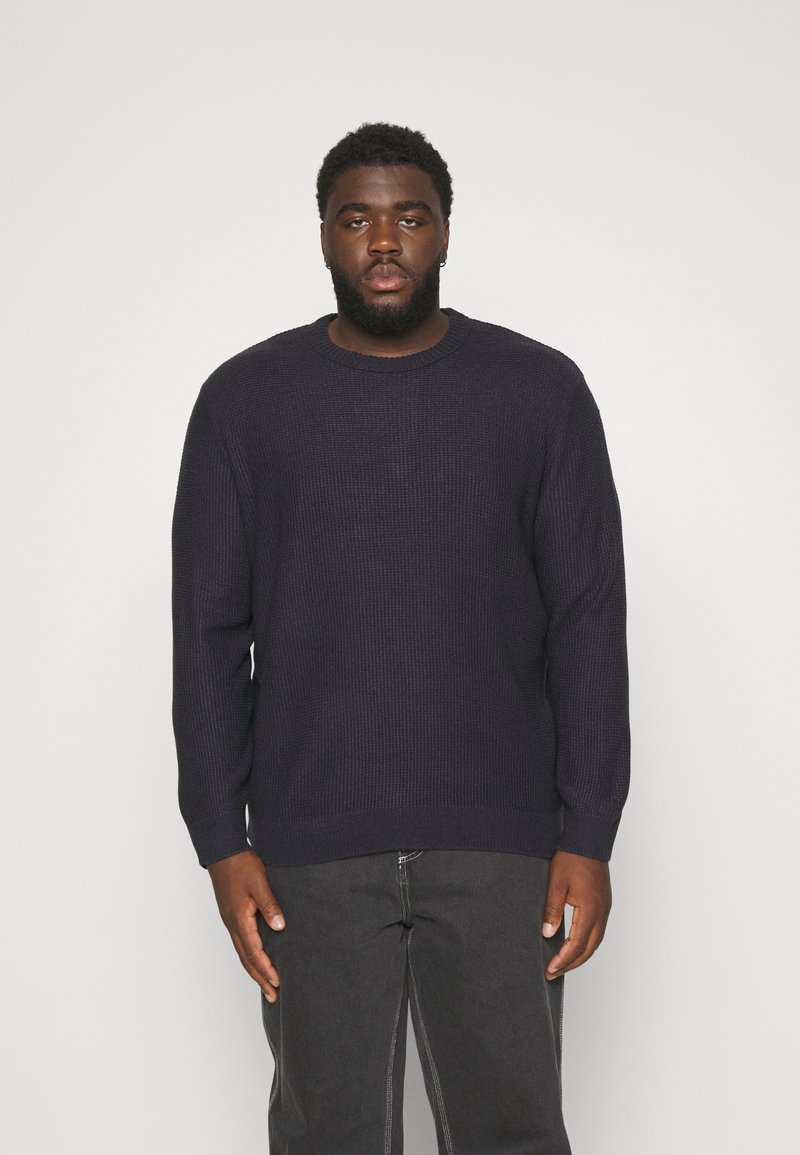 Jack & Jones JORKYLE ROLL NECK - Trui - black/zwart