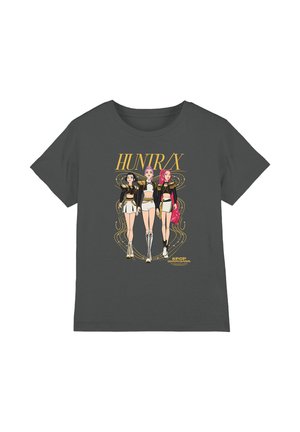 NETFLIX, KPOP DEMON HUNTERS HUNTRIX GOLDEN SPARKLES UNISEX - Print T-shirt - anthracite