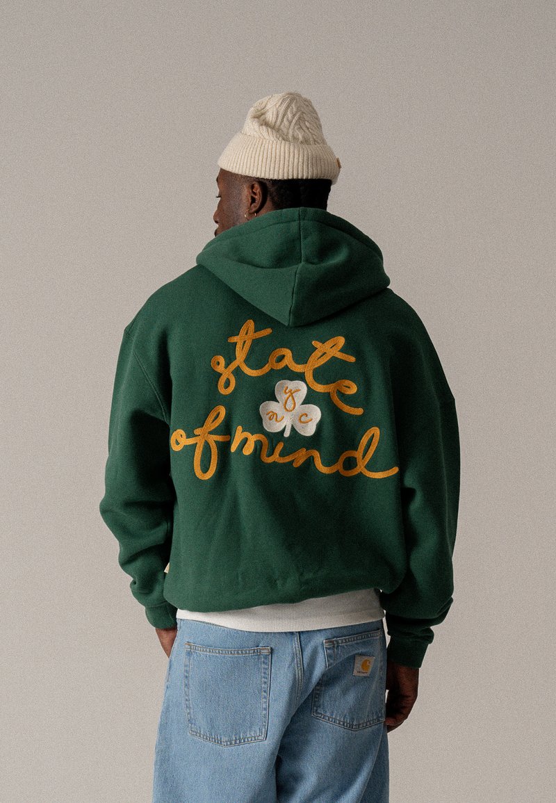 BLKVIS - STATE OF MIND ZIP HOODY - Sweatjakke - bottle green, Forstørre