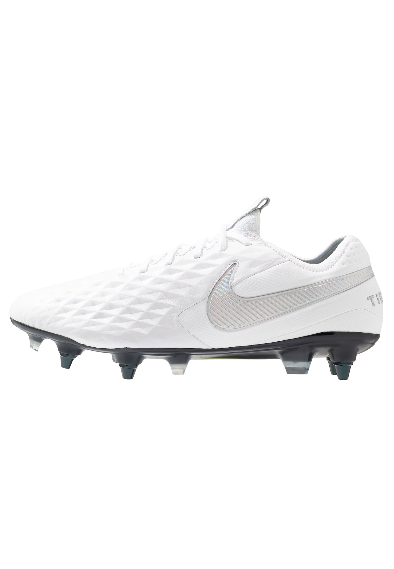 TIEMPO LEGEND 8 ELITE SG PRO AC Fotbolsskor skruvdobbar whitepure platinumwolf grey TIEMPO LEGEND 8 ELITE SG PRO AC Fotbolsskor skruvdobbar whitepure platinumwolf grey
