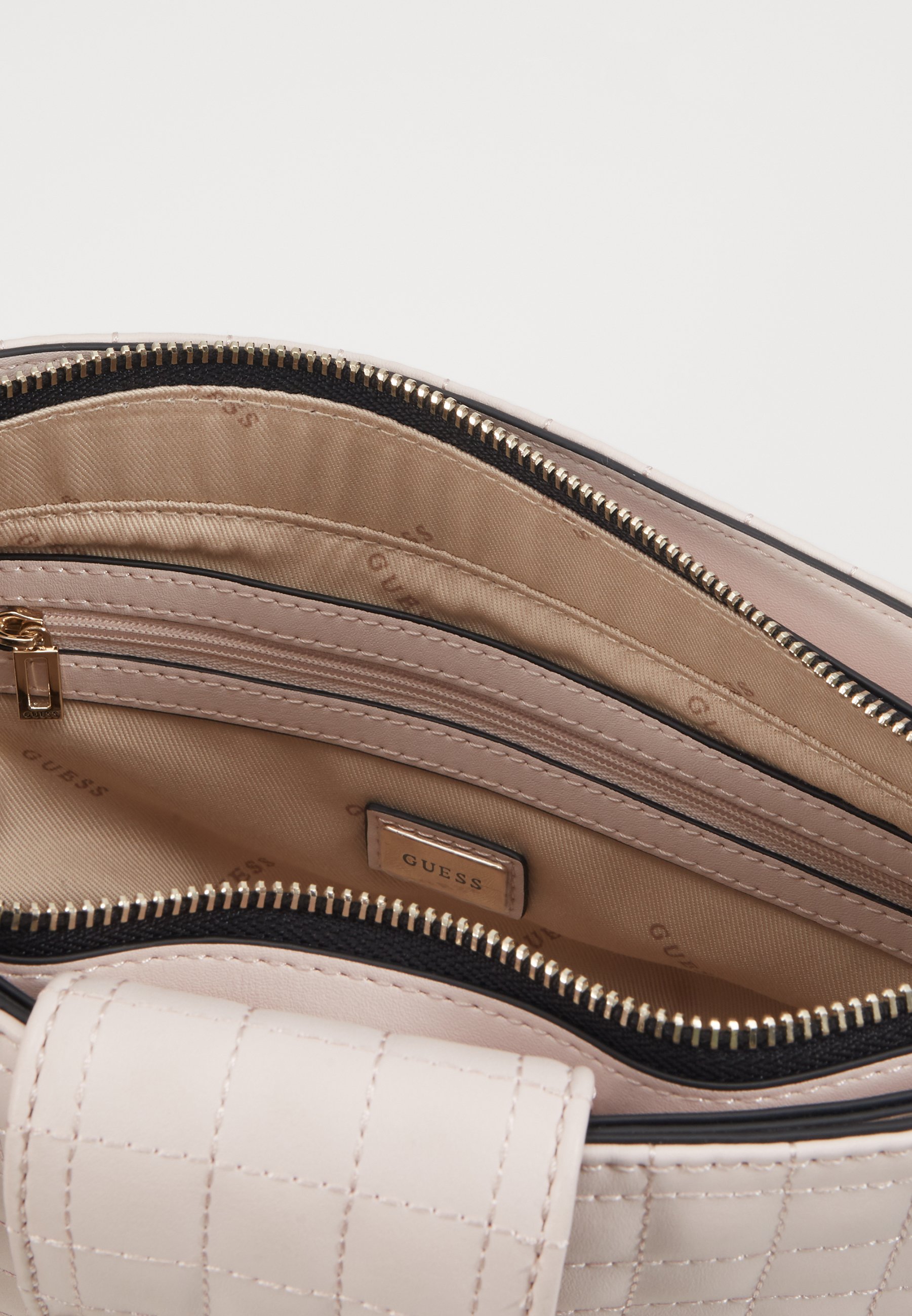 Guess MATRIX ELITE CROSSBODY Skulderveske stone multi Guess MATRIX ELITE CROSSBODY Skulderveske gold Zalando.no