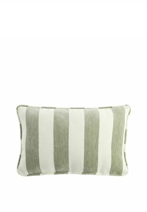 Next, 50X30CM CHENILLE STRIPE - Dekokissen - sage green