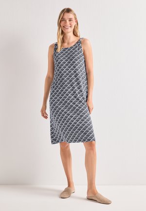 Street One, KNIELANGES KLEID MIT SCHNALLENDETAIL - Robe en jersey - shadowed navy