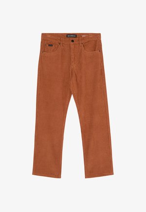 Quiksilver, QUIKSILVER REGULAR CORD - Панталони - brown