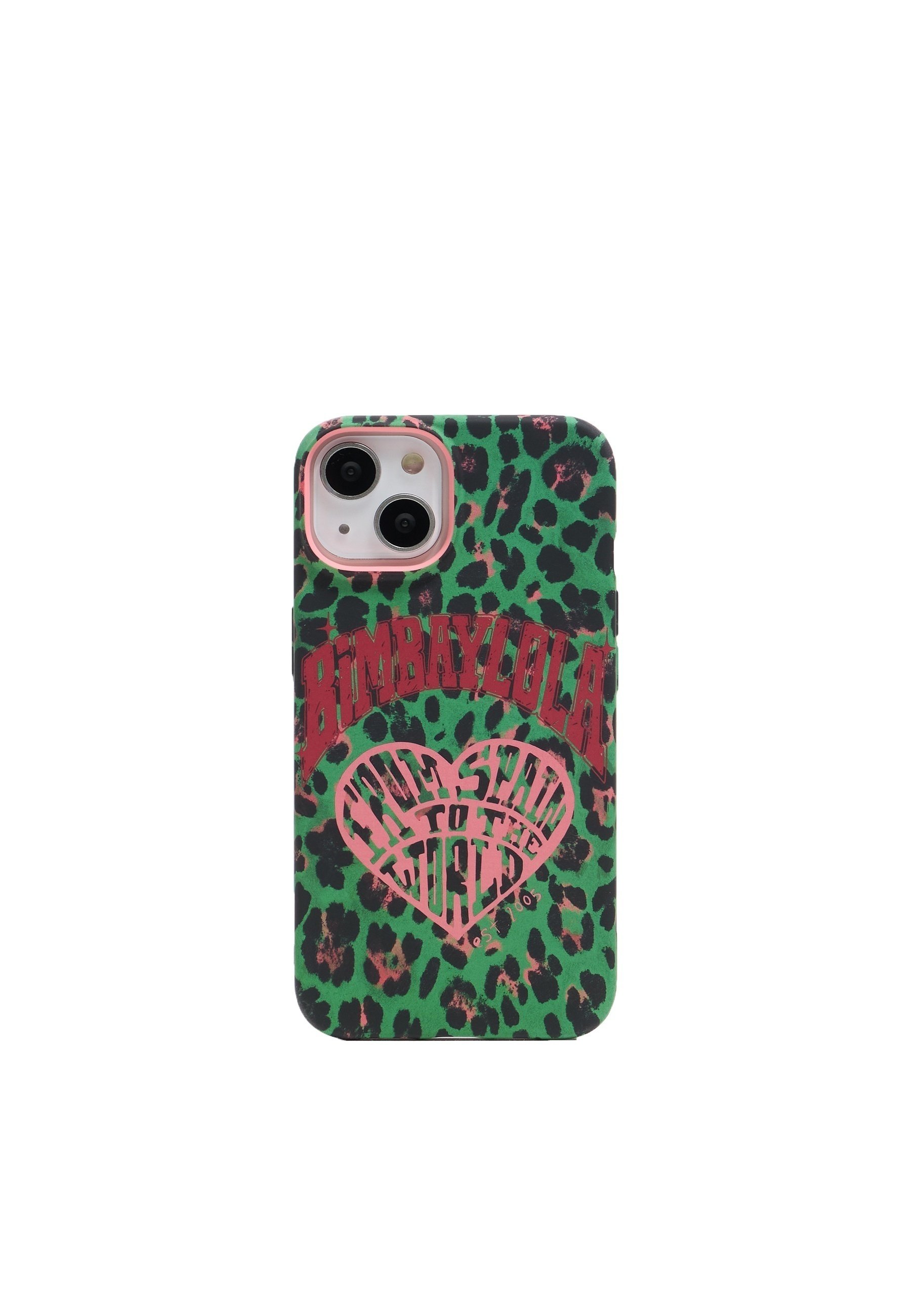 新品未使用品　BIMBA Y LOLA iPhone︎14pro ケース Multicolored logo transparent iPhone 14 Plus case