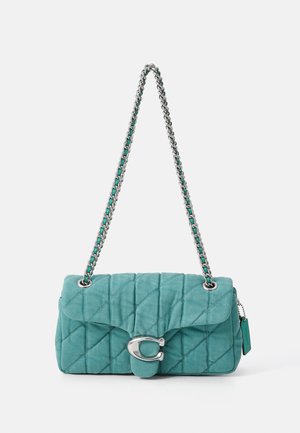 QUILTED COLORED TABBY SHOULDER BAG - Handtasche - lh/ivy