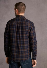 Next CHECK - Hemd - navy rust