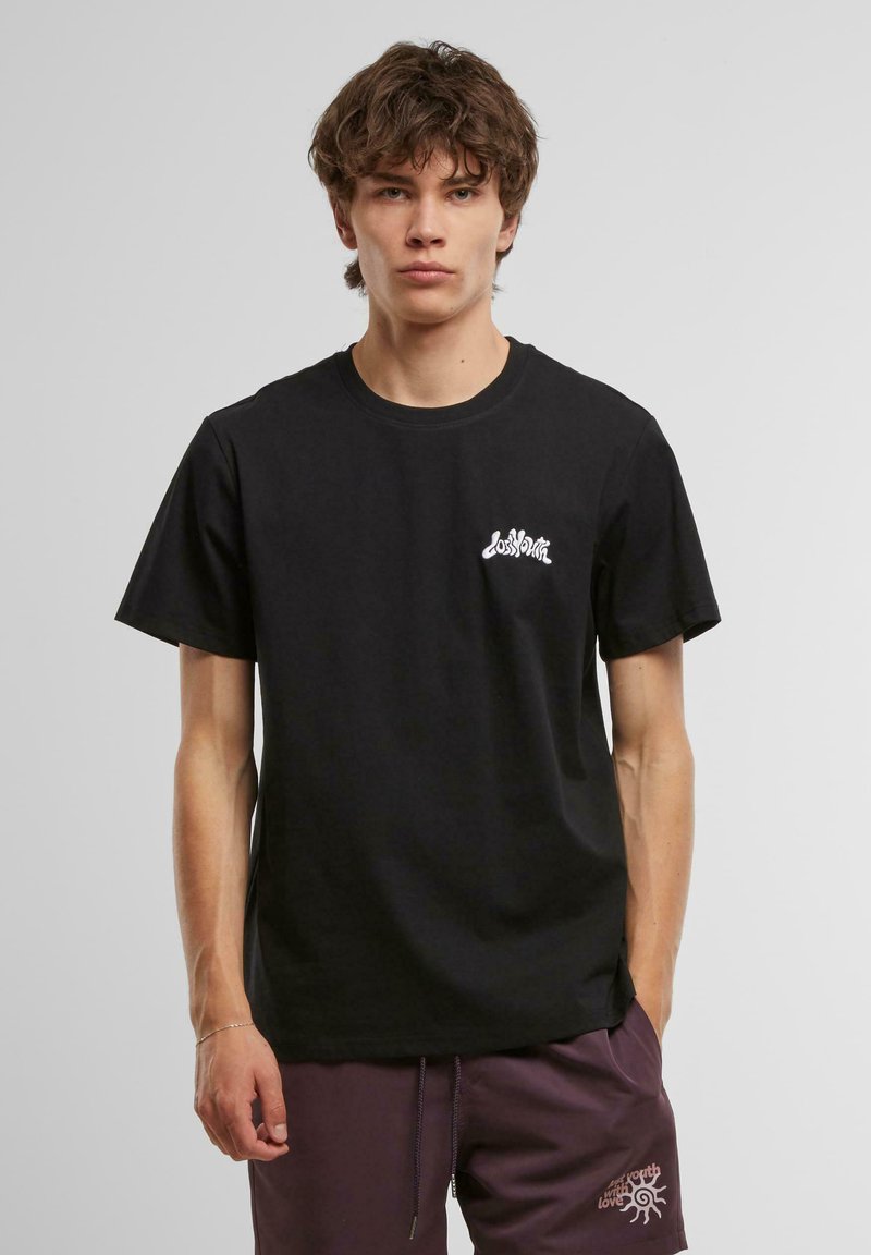 Lost Youth REGULAR TEE - Marškinėliai su spaudiniu - black