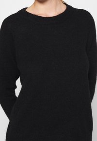 Selected Femme Strickpullover - black