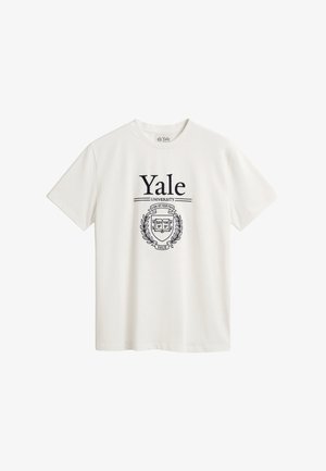 GANT, YALE - T-Shirt print - eggshell