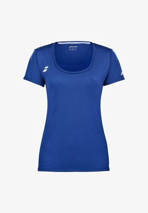 Babolat PLAY CAP SLEEVE - T-shirts print - blau