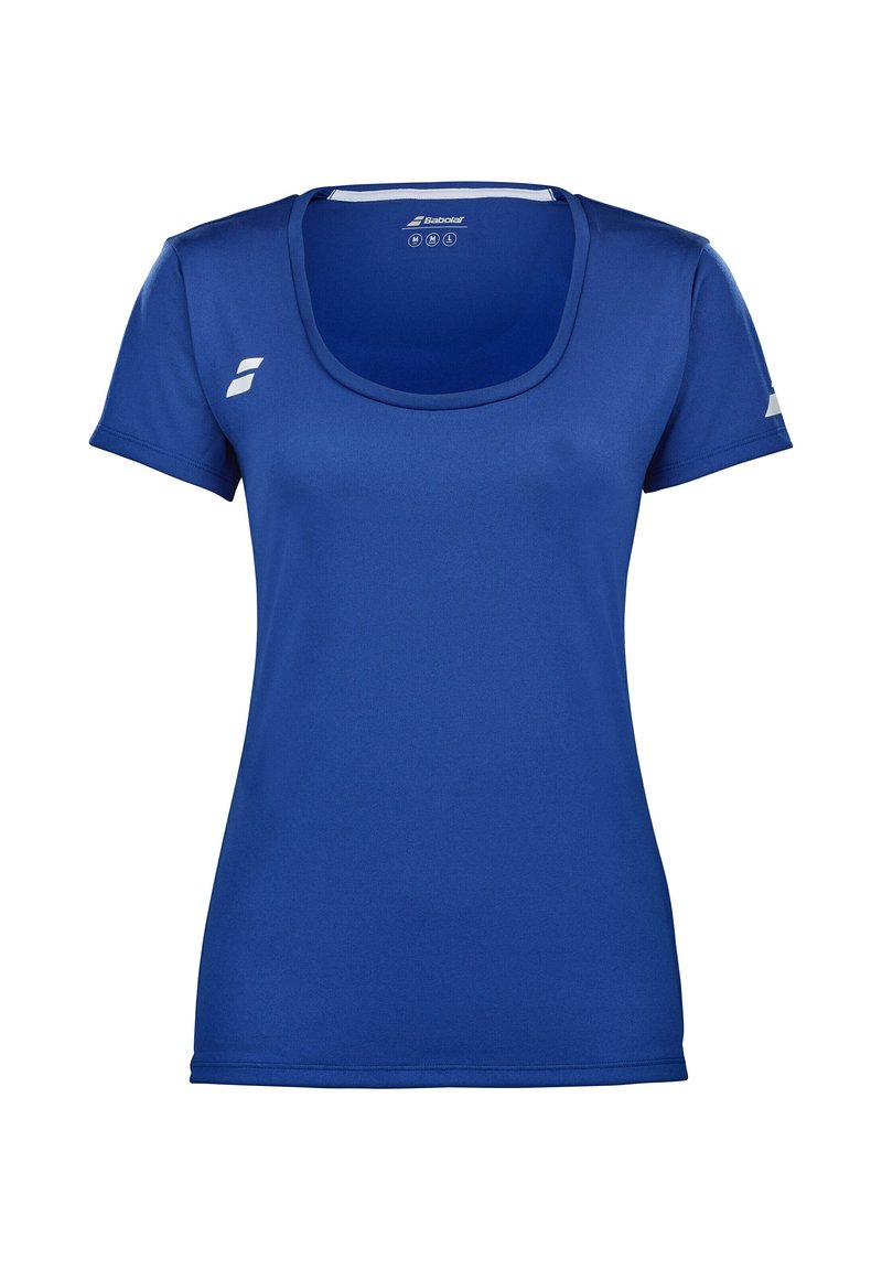 Babolat PLAY CAP SLEEVE - Camiseta estampada - blau