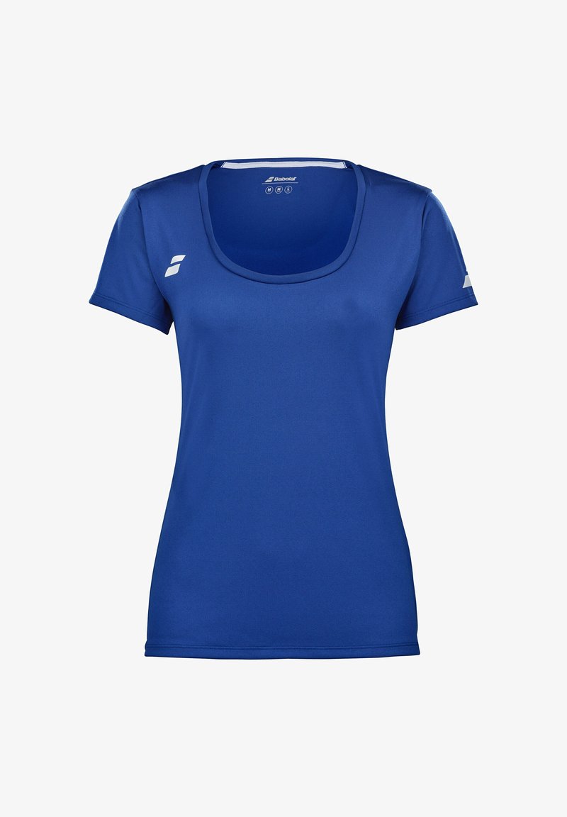 Babolat PLAY CAP SLEEVE - Camiseta estampada - blau