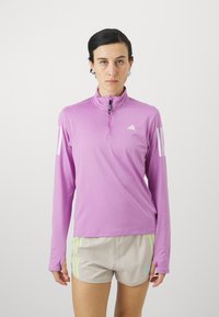 adidas Performance Maglietta a manica lunga - preloved purple