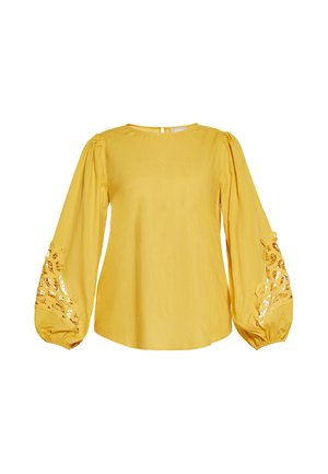 usha, Blouse - gelb