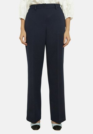 HIGH-WAISTED - Stoffhose - navy basic