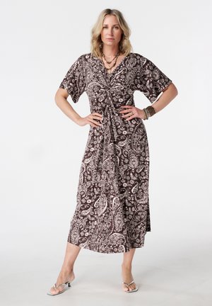 MS Mode, DRESS - Robe en jersey - multi brown