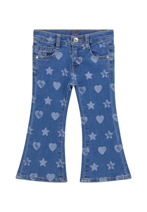 Jeans a zampa - blau
