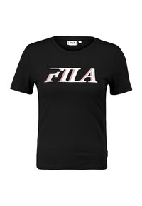 LIER - T-shirt con stampa - black