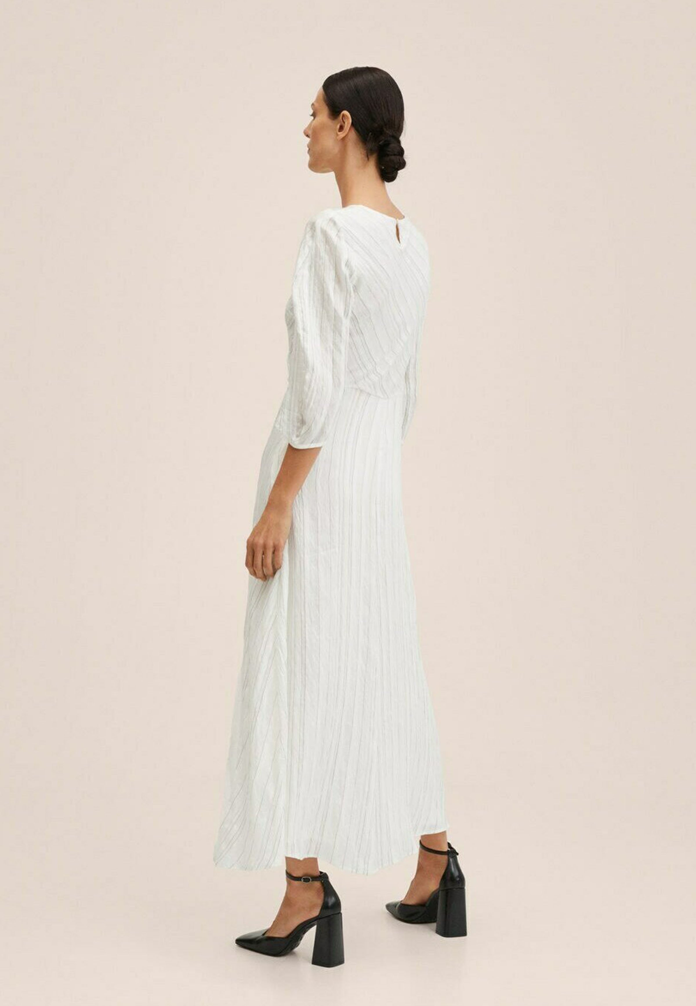 Mango Vestito lungo - white/bianco - Zalando.it