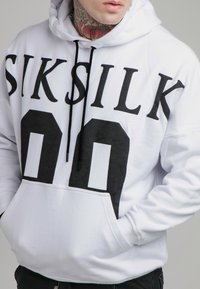 SIKSILK Felpa con cappuccio - grey