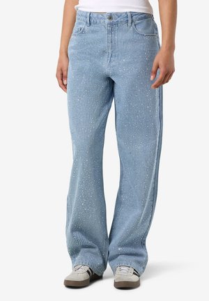 NMJANNEL - Χαλαρό τζιν - light blue denim