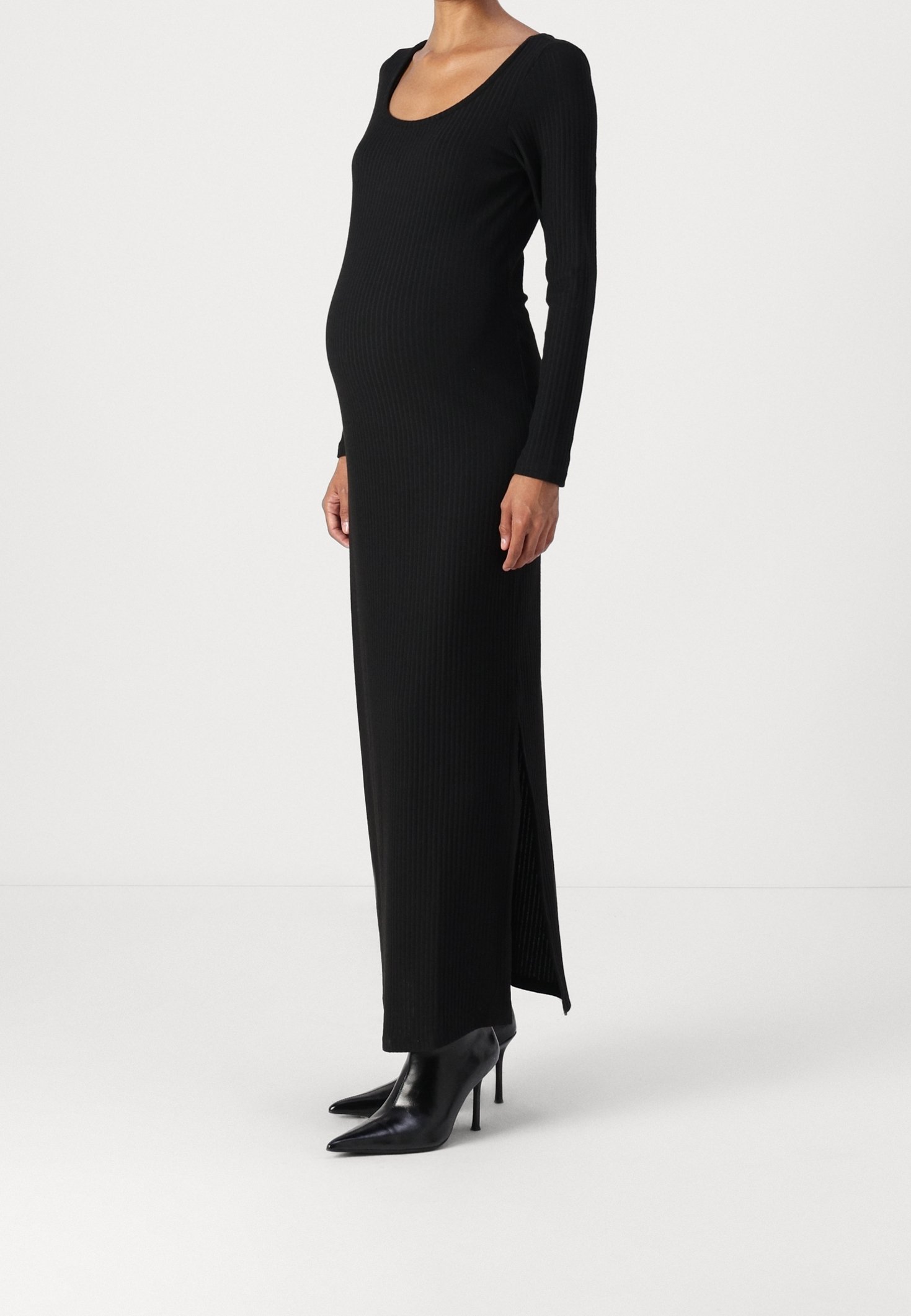 ONLY MATERNITY Jersey dress - black - (Pre-owned) - Zalando.ie