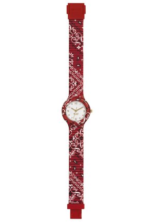 BANDANA - Horloge - bianco-rosso