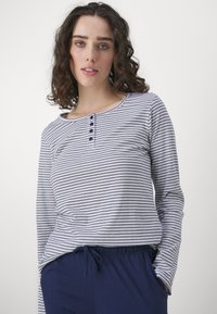 LASCANA VD STRIPES PJ - Pyjama - dark blue